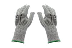 TRIUMF rukavice pracovní "TITA" bezešvý úplet z vláken HPPE, s protiskluzovými terčíky, protiprořezové