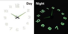 Zářivkové nástěnné hodiny 50-60cm 12 číslic