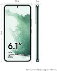 Samsung Galaxy S22, 8GB/256GB, Phantom Green