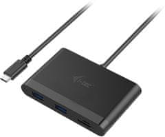 I-TEC USB C adapter HDMI Power Delivery 1x HDMI 4K 2x USB 3.0 1x USB C PD/Data