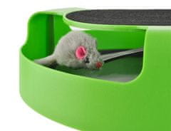 Iso Trade Hračka pro kočku - kolečko s myší