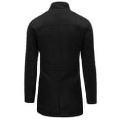 Dstreet Pánský jednořadý zimní kabát DONA černá cx0436 XL