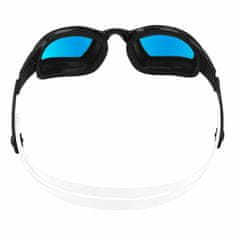 Michael Phelps Plavecké brýle NINJA BLUE titanově zrcadlový zorník bílá/černá