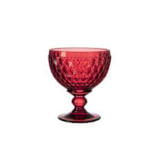 Villeroy & Boch Široká sklenice na šampaňské z kolekce BOSTON červená