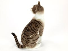 ANADI BÍLOMOUROVATÁ kočička Micinka, 46 cm