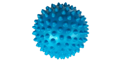 Unison Masážní míček ježek 7 cm modrý Unison UN 2015