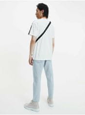 Calvin Klein Bílé pánské tričko Calvin Klein Jeans M