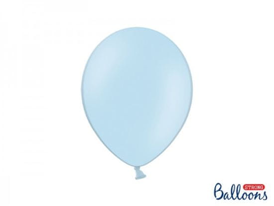Paris Dekorace Balónky pastelové Baby blue, 27 cm