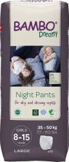 Bambo Nature Night Pants Girl 8-15 years, 10 ks, pro 35-50 kg