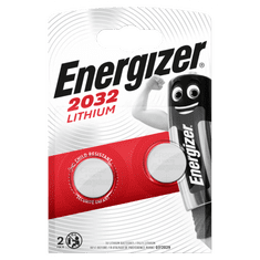 Energizer Lithiové knoflíková baterie 3V CR2032 2ks