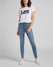 Lee Dámské triko LEE L42UER12 LOGO TEE WHITE Velikost: XS