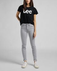 Lee Dámské tričko LEE L42UER01 LOGO TEE BLACK Velikost: XS