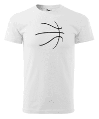 Fenomeno Pánské tričko - Basketbal - bílé Velikost: S
