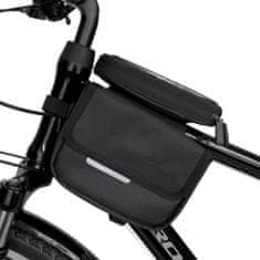 MG WBB26BK cyklistická taška na kolo 1.5L, černá