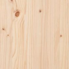 shumee Stoly na písek 2 ks masivní borové dřevo