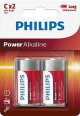 Philips Baterie LR14P2B/10 Power Alkalická C 2ks