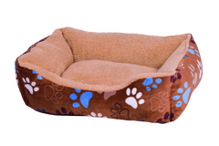 Nobby Komfortní pelíšek pro psa Nobby Lissi 50cm hnědý