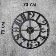 ASIR GROUP ASIR Nástěnné hodiny ČÍSLA XL 70 cm kov
