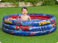 Bestway Nafukovací cestovní vanička baby bazén Spiderman 122 x 30 cm