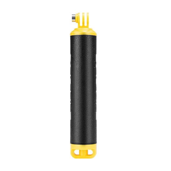 TELESIN Rubber voděodolný držák na sportovní kamery, černý/žlutý