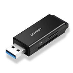 Ugreen CM104 čtečka karet USB 3.0 - TF / SD, černá