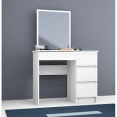 Akord Toaletní stolek se zrcadlem clp t-6/sl 500x600 pravá bílá