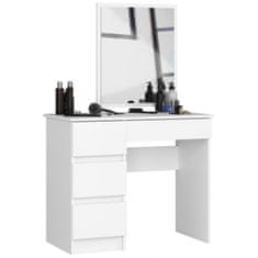 Akord Toaletní stolek se zrcadlem clp t-6/sl 500x600 levý bílý