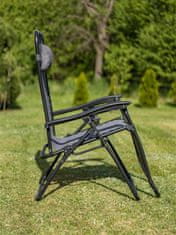 Happy Green židle zahradní skládací NORWICH 165 x 65 x 113 cm