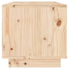 shumee TV skříňka 60 x 35 x 35 cm masivní borové dřevo