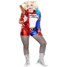 Korbi Kostým Harley Quinn, 4 prvky, velikost M