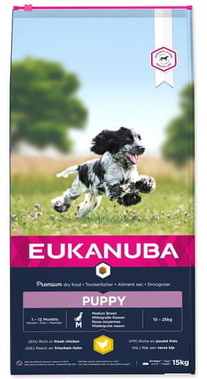 Eukanuba Puppy Medium Breed 15 kg