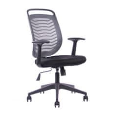 SEGO CZ Kancelářská židle Jell , černá/šedá