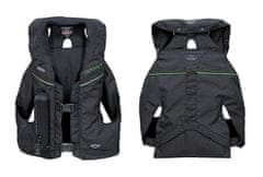 Hit-Air MLV 2 airbag vesta limitovaná edice černá se zelenými prvky - Velikost : Medium (S-XL)