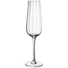 Villeroy & Boch Vysoké sklenice na šampaňské z kolekce ROSE GARDEN, sada 4 kusů