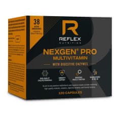 Reflex Nutrition Nexgen PRO + Digestive Enzymes 120 kapslí 