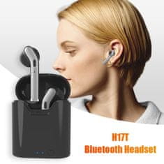 Farrot Bezdrátová sluchátka H17T, BT5.0, potlačení hluku, 3D stereo, mikrofon, IPX5 voděodolné pro zařízení, černá
