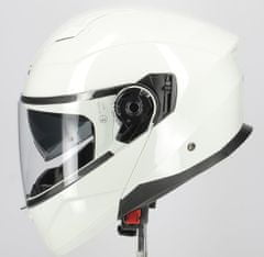 Kappa Kv31 Modulární helma s dvojitým hledím Arizona Glossy White