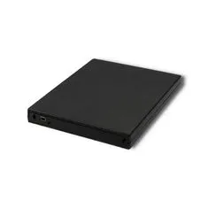 Qoltec CD/DVD SATA kryt/kapsa pro optickou mechaniku | USB 2.0 | 9,5 mm