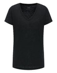Lee Dámské tričko LEE L41JEN01 V NECK TEE BLACK Velikost: S