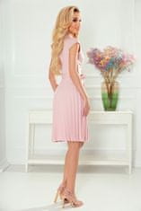 Numoco Dámské mini šaty Wendy pudrová růžová L