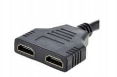 Gembird Adaptér DSP-2PH4-04 HDMI - 2x HDMI 0,20m