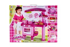 Aga4Kids Plastová kuchyňka KITCHEN 008-82 Pink