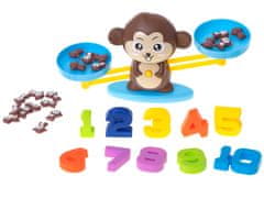 Aga Edukační hra - Váha s čísly - Opice