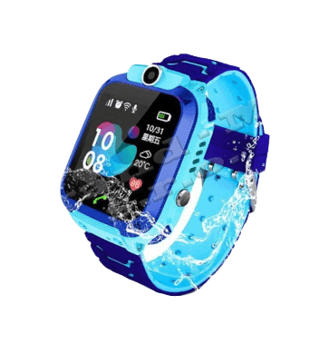 Sobex Dětské chytré hodinky s GPS lokátorem a fotoaparátem - modré