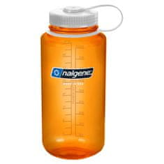 Nalgene Wide-Mouth Sustain 1000 ml, Clear/Red/NASA