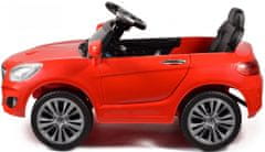 Wiky Elektrické auto červené RC na dálkové ovládání 102x62x52 cm
