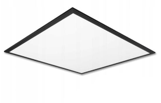 Berge LED panel černý 60 x 60cm - 50W - 4700Lm - neutrální bílá