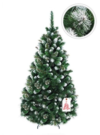 Vánoční stromek Borovice Zasněžená 2D 150 cm