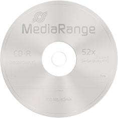 MediaRange CDR 52x 700MB, Spindle, 25ks