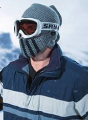 Korbi Zimní rytířská snowboardová čepice s hřejivými vousy